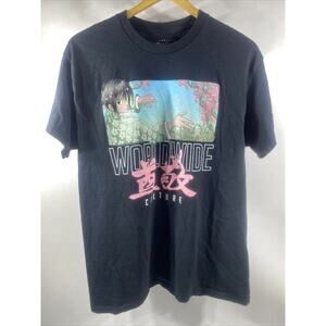 Popular Poison Worldwide Culture Anime No Sword T-shirt Men's Large 42"-44"